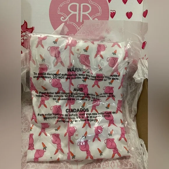 Roller Rabbit Romy the Rabbit Polo Pajamas sold out NWT - Picture 2 of 7